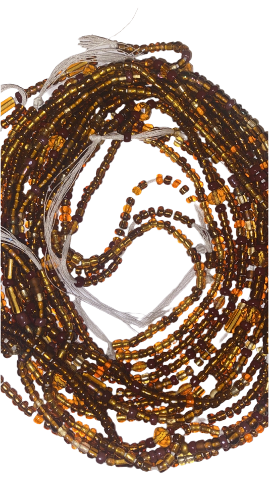 Honey Brown Waistbeads